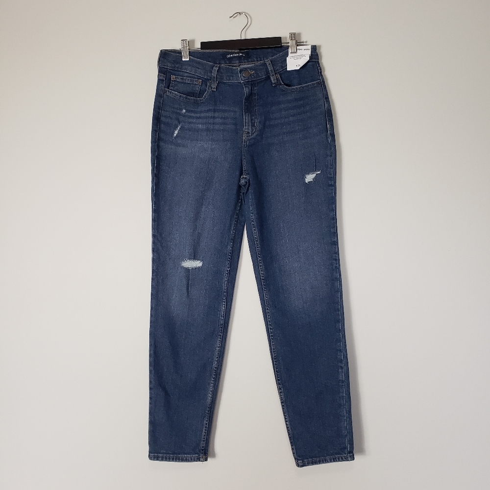 Calvin Klein high rise slim jeans size 8